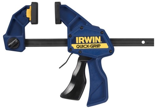 IRWIN T524QCEL7 klamra Zacisk stolarski 60,5 cm Czarny, Niebieski, Żółty - 2462443