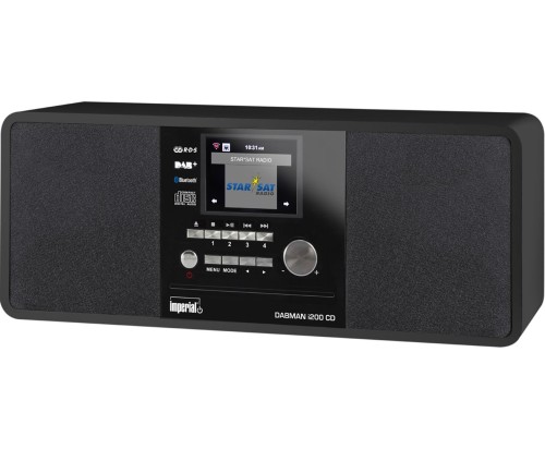 Radio Imperial DABMAN i200 CD juodas - 2439653