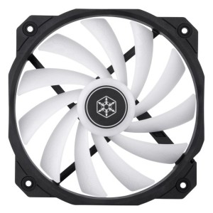 Silverstone Shark Force 160 ARGB Obudowa komputera Wentylator Czarny, Biały 1 szt.