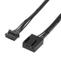 Silverstone Shark Force 160 ARGB Obudowa komputera Wentylator Czarny, Biały 1 szt. - 2503296