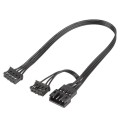 Silverstone Shark Force 160 ARGB Obudowa komputera Wentylator Czarny, Biały 1 szt. - 2503297