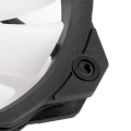 Silverstone Shark Force 160 ARGB Obudowa komputera Wentylator Czarny, Biały 1 szt. - 2503292