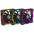 Alpenföhn Wing Boost 3 ARGB 140mm High Speed - wentylator czarny, 3 szt. - 2503283