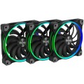 Alpenföhn Wing Boost 3 ARGB 140mm High Speed - wentylator czarny, 3 szt. - 1814703