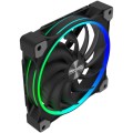 Alpenföhn Wing Boost 3 ARGB 140mm High Speed - wentylator czarny, 3 szt. - 1814715