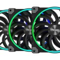 Alpenföhn Wing Boost 3 ARGB 140mm High Speed - wentylator czarny, 3 szt. - 1814704
