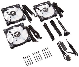 Thermaltake Pure 12 ARGB Obudowa komputera Wentylator 12 cm Czarny 3 szt.