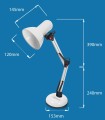ESPERANZA LAMPKA BIURKOWA E27 AVIOR CZARNA ELD112K - 1433044