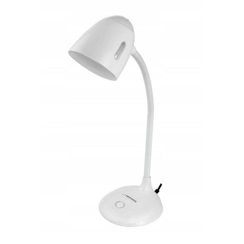 ESPERANZA LAMPKA BIURKOWA E27 ELECTRA BIAŁA ELD110W - 2504372