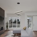 Oprawa zwieszana V-TAC VT-7816 32W LED IP20 3000K 3880lm (SKU 8017) Czarny - 2504432
