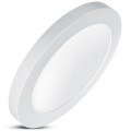 Panel plafon LED 7in1 podtynkowy natynkowy ultra slim 30W 3 kolory (WW, NW, CW)  Led4U LD142 mikrofala wbudowany zasilacz - 1894377