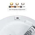 Panel plafon LED 7in1 podtynkowy natynkowy ultra slim 30W 3 kolory (WW, NW, CW)  Led4U LD142 mikrofala wbudowany zasilacz - 2504443