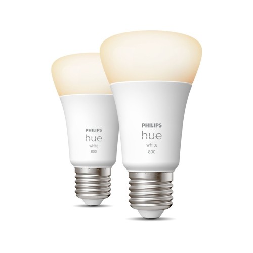 Philips Hue White Inteligentna żarówka A60 E27 - 800 (2 szt.) - 2006513