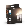 Philips Hue White Inteligentna żarówka A60 E27 - 800 (2 szt.) - 2504463