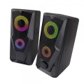 ESPERANZA GŁOŚNIKI 2.0 USB LED RAINBOW BAILA EGS103 - 1065151