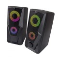 ESPERANZA GŁOŚNIKI 2.0 USB LED RAINBOW BAILA EGS103 - 2504612