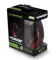 Słuchawki z mikrofonem Esperanza Condor EGH300R (kolor czarny) - 2504786