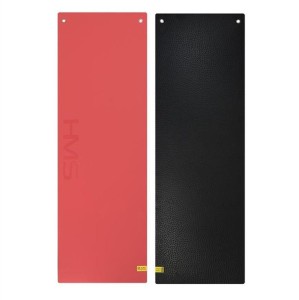 Mata fitness klubowa z otworami czerwona HMS Premium MFK03