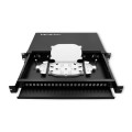 Qoltec 54480 Przełącznica światłowodowa RACK na szynie ODF | 24 porty | SC/ SX - 1464019