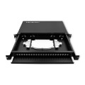 Qoltec 54480 Przełącznica światłowodowa RACK na szynie ODF | 24 porty | SC/ SX - 1464018