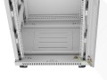 LANBERG SZAFA RACK STOJĄCA 19" 15U 600X600 SZARA DRZWI SZKLANE LCD V2 (FLAT PACK) - 2506063