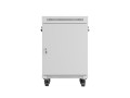 LANBERG SZAFA RACK STOJĄCA 19" 15U 600X600 SZARA DRZWI SZKLANE LCD V2 (FLAT PACK) - 2506059