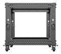 OPEN RACK 19" 9U 600X600-1100 REGULOWANY CZARNY LANBERG - 2506073
