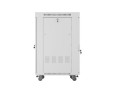 LANBERG SZAFA RACK STOJĄCA 19" 22U 600X800 SZARA DRZWI SZKLANE LCD V2 (FLAT PACK) - 2506086