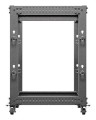 OPEN RACK 19" 15U 600X600-1100 REGULOWANY CZARNY LANBERG - 2506103