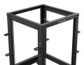OPEN RACK 19" 15U 600X600-1100 REGULOWANY CZARNY LANBERG - 2506106