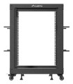 OPEN RACK 19" 15U 600X600-1100 REGULOWANY CZARNY LANBERG - 2506102