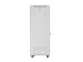 LANBERG SZAFA STOJĄCA RACK 19" 42U 600X800 SZARA DRZWI SZKLANE LCD V2 (FLAT PACK) - 2506116
