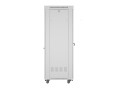 LANBERG SZAFA STOJĄCA RACK 19" 42U 600X800 SZARA DRZWI SZKLANE LCD V2 (FLAT PACK) - 2506118