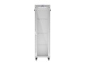 LANBERG SZAFA STOJĄCA RACK 19" 42U 600X800 SZARA DRZWI SZKLANE LCD V2 (FLAT PACK) - 2506114