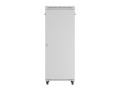LANBERG SZAFA STOJĄCA RACK 19" 42U 800X1000 SZARA DRZWI SZKLANE LCD V2 (FLAT PACK) - 2506128