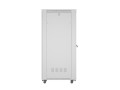 LANBERG SZAFA STOJĄCA RACK 19" 42U 800X1000 SZARA DRZWI SZKLANE LCD V2 (FLAT PACK) - 2506129