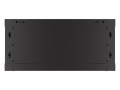 SZAFA INSTALACYJNA RACK WISZĄCA 19" 4U 600X450 CZARNA DRZWI PERFOROWANE LANBERG (FLAT PACK) - 2506139