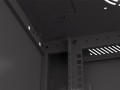 SZAFA INSTALACYJNA RACK WISZĄCA 19" 4U 600X450 CZARNA DRZWI PERFOROWANE LANBERG (FLAT PACK) - 2506138