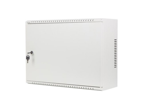 Szafa instalacyjna Lanberg rack wisząca 19" 4U+3U 540x200 niskoprofilowa szara (złożona) - 2465604