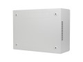 Szafa instalacyjna Lanberg rack wisząca 19" 4U+3U 540x200 niskoprofilowa szara (złożona) - 2506149