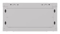 Szafa instalacyjna rack wisząca 19" 4U 540X350 szara drzwi przeszklone Lanberg (flat pack) - 2506176