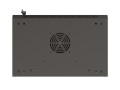 Szafa instalacyjna rack wisząca 19" 9U 540x350 czarna drzwi przeszklone Lanberg (FLAT PACK) - 2506192