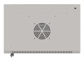 Szafa instalacyjna rack wisząca 19" 6U 540x350 szara drzwi przeszklone Lanberg (Flat Pack) - 2506242