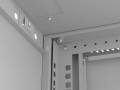 Szafa instalacyjna rack wisząca 19" 6U 540x350 szara drzwi przeszklone Lanberg (Flat Pack) - 2506238