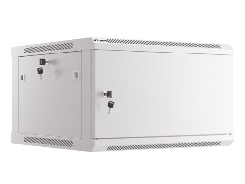 LANBERG SZAFA WISZĄCA RACK 19" 6U 600X600 DRZWI METALOWE SZARA (FLAT PACK) WF01-6606-00S - 2277335