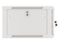 LANBERG SZAFA WISZĄCA RACK 19" 6U 600X600 DRZWI METALOWE SZARA (FLAT PACK) WF01-6606-00S - 2506265
