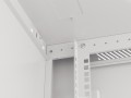 LANBERG SZAFA WISZĄCA RACK 19" 6U 600X600 DRZWI METALOWE SZARA (FLAT PACK) WF01-6606-00S - 2506263