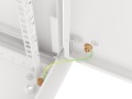 LANBERG SZAFA WISZĄCA RACK 19" 6U 600X600 DRZWI METALOWE SZARA (FLAT PACK) WF01-6606-00S - 2506260