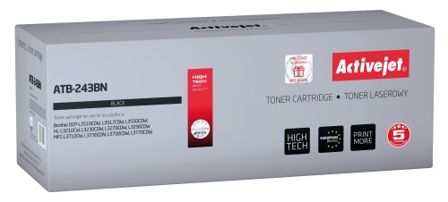 Activejet ATB-243BN Toner (zamiennik Brother TN-243BK; Supreme; 1000 stron; czarny) - 847029