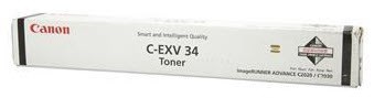 Canon C-EXV 34 kaseta z tonerem 1 szt. Oryginalny Czarny - 2203593